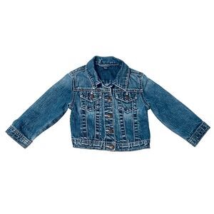 Girls Baby Gap Denim Jacket Sz 3 Years